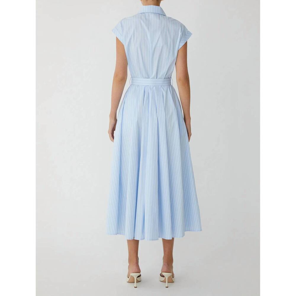 NEW JS71 nazra dresss in blue/white stripe - Picture 5 of 5